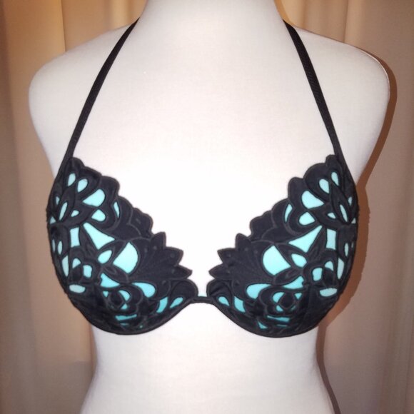 no brand Other - No brand Black and blue top only fully padded XL